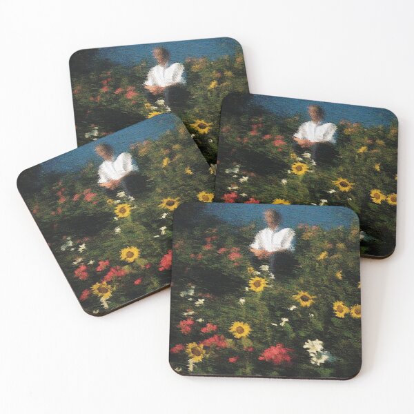 Item preview, Moonlit Garden – Dreamy Night Flower Field Painting designed and sold by Grind107.