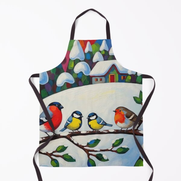 Item preview, Fauvist Winter Songbirds designed and sold by Vincent-68.