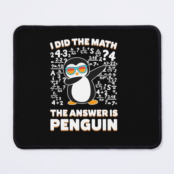 Item preview, Funny Penguin Math Dab T-Shirt designed and sold by LarryMBrown.