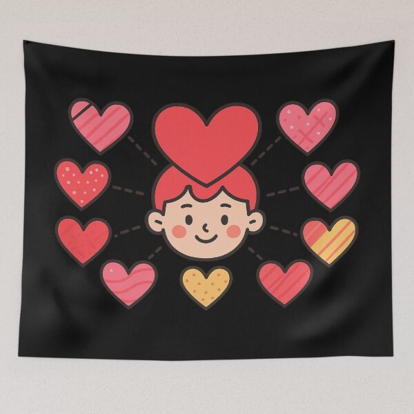 Item preview, Heart Hat Cutie designed and sold by annenambiro.
