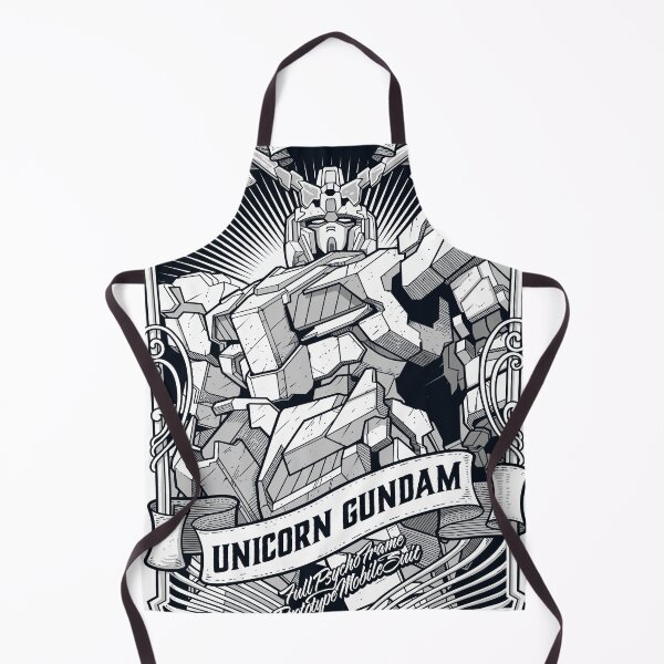 Item preview, Unicorn Gundam with classic style badge frame designed and sold by Snapnfit.