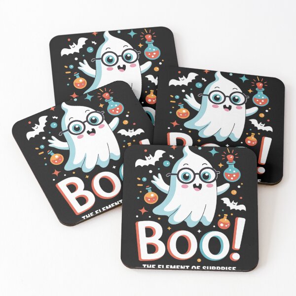 Item preview, Boo The Element Of Surprise Cute Chemist chemistry Halloween  designed and sold by RuthGAArt.