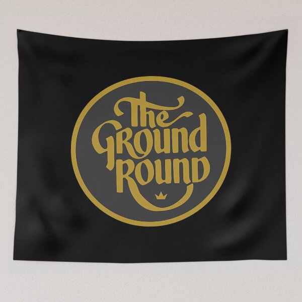 Item preview, The Ground Round Restaurant And Retro Family Dining Logo designed and sold by TracyTownsend.