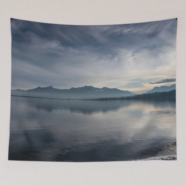 Item preview, Winter Reflections, Lake Chiem, Bavaria designed and sold by Kasia Design.