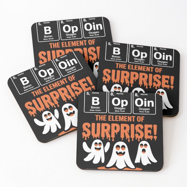 Item preview, Boo The Element Of Surprise Fun Halloween Chemistry Teacher  designed and sold by RuthGAArt.