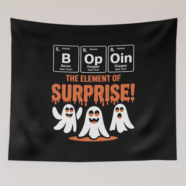 Item preview, Boo The Element Of Surprise Fun Halloween Chemistry Teacher  designed and sold by RuthGAArt.