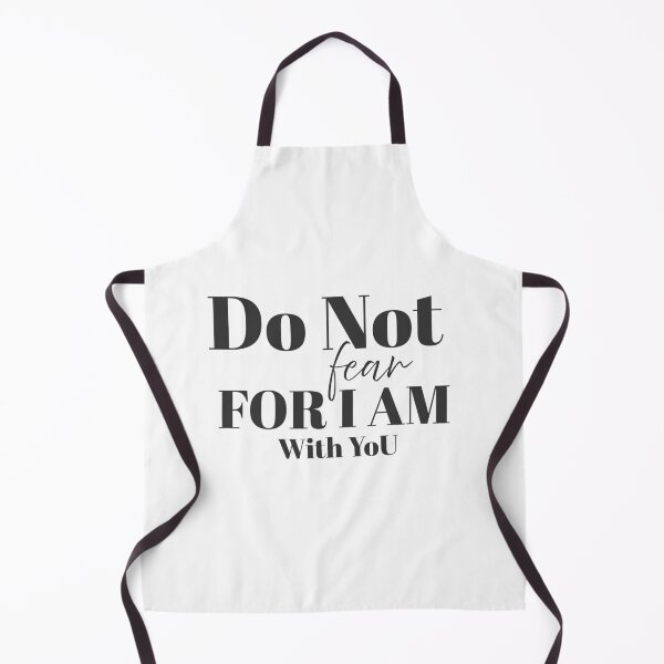 Item preview, Do Not Fear For I Am with You – Christian Faith Typography T-Shirt Design designed and sold by CrossCrafted.