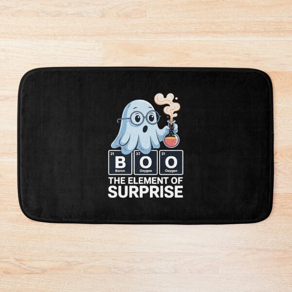 Item preview, Boo The Element of Surprise Ghost Science Humor  designed and sold by RuthGAArt.