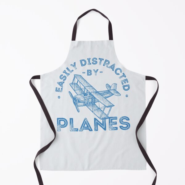 Item preview, Easily Distracted by Planes Vintage Airplane Illustration designed and sold by lagunaklein.