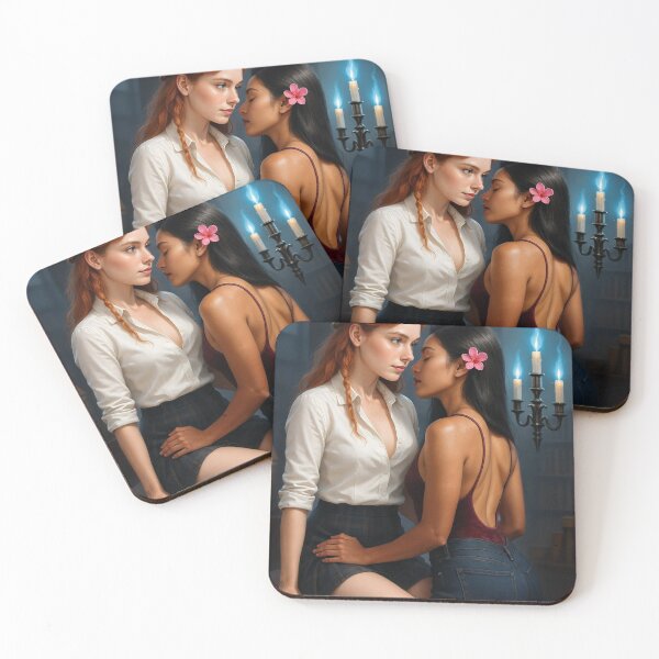Item preview, Rowan x Shanti candleabra intimate moment designed and sold by CathryneDelamort.