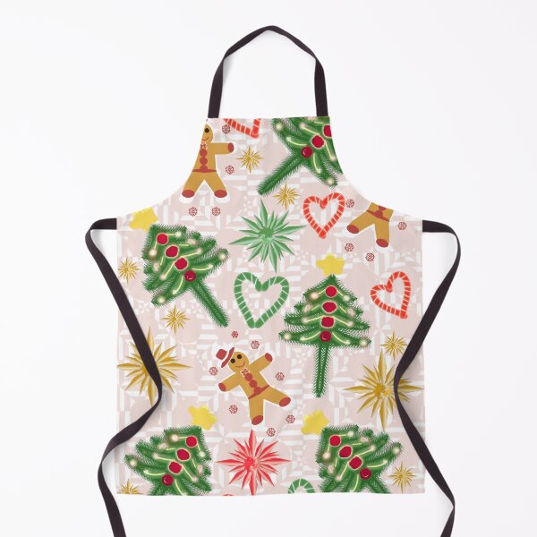 Item preview, Cute Christmas Pattern with Gingerbread and Trees designed and sold by HopeAndHustle.