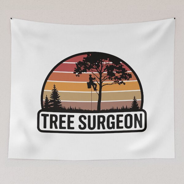 Item preview,  Tree Surgeon - Arborist & Forestry 70s Retro designed and sold by 101univers.