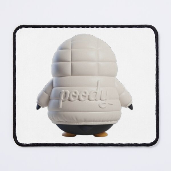 Item preview, Poody Puffer Jacket – Cute Penguin Back View (7 Color Set) designed and sold by HNstory.