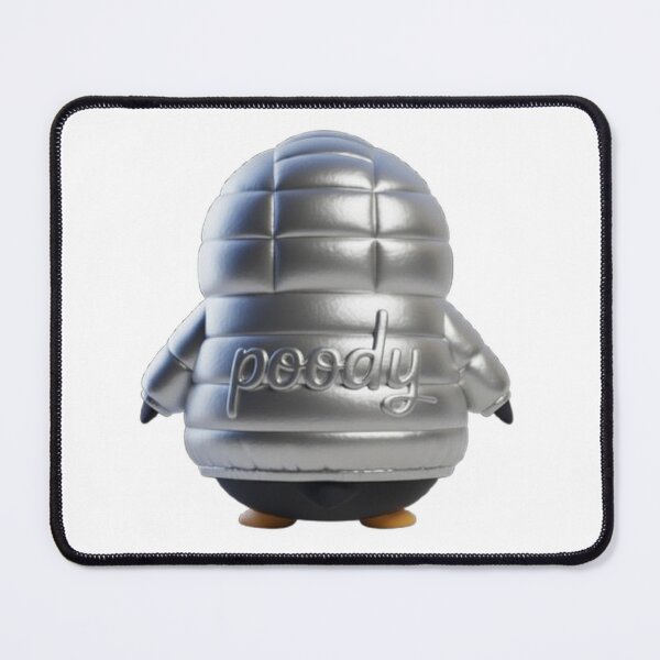 Item preview, Poody Puffer Jacket – Cute Penguin Back View (7 Color Set) designed and sold by HNstory.