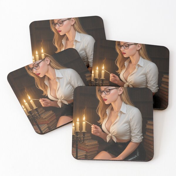 Item preview, Ilya candelabra library books designed and sold by CathryneDelamort.