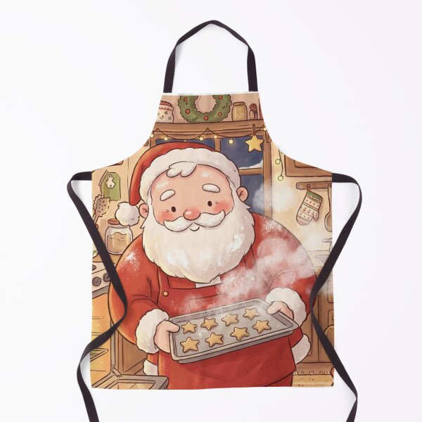 Item preview, Santa Baking Christmas Cookies??? designed and sold by evanelle.designs.