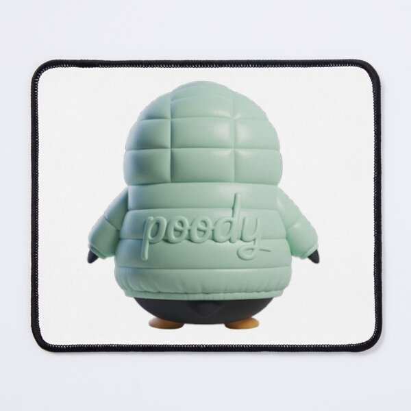 Item preview, Poody Puffer Jacket – Cute Penguin Back View (7 Color Set) designed and sold by HNstory.
