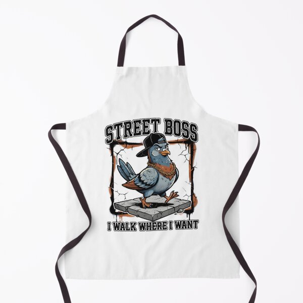 Item preview, Funny Pigeon Street Boss Urban Bird Art designed and sold by Mason-Pride.