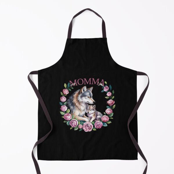 Item preview, World's Best Momma Mom 2025 Pretty Floral Wolf designed and sold by VerseFarm.