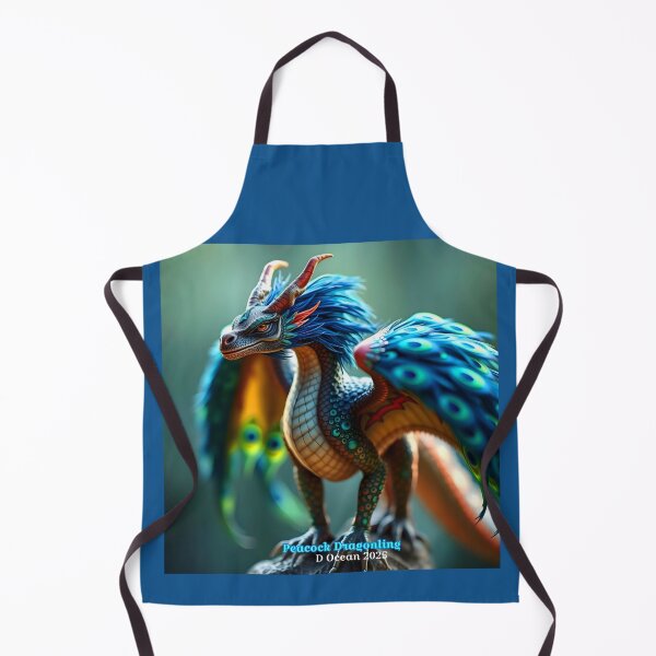 Item preview, Peacock Dragonling of the Open Crags designed and sold by Oceandiana.