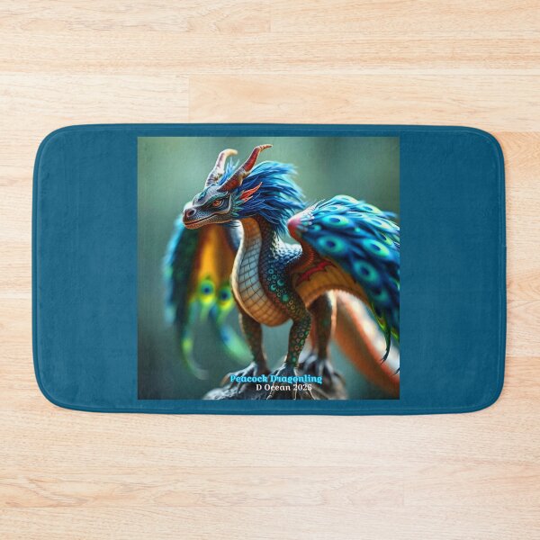 Item preview, Peacock Dragonling of the Open Crags designed and sold by Oceandiana.