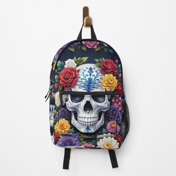 Item preview, Porcelain Skull Blooming with Roses designed and sold by Grafititee.