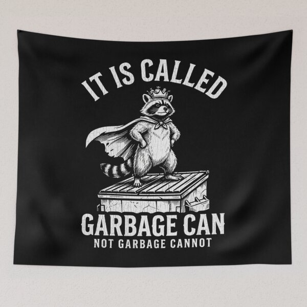 Item preview, Funny Motivational Raccoon Superhero - Trash Panda designed and sold by Mason-Pride.