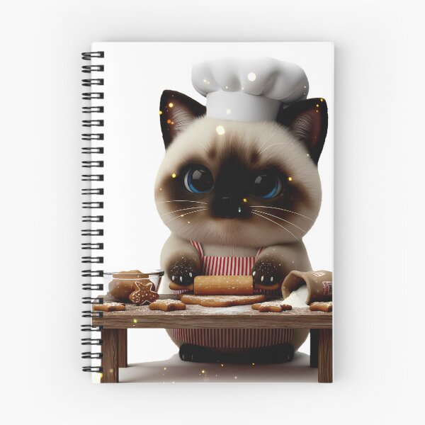 Item preview, Christmas Baking Kitten – Festive Chef Cat Illustration designed and sold by meesub.