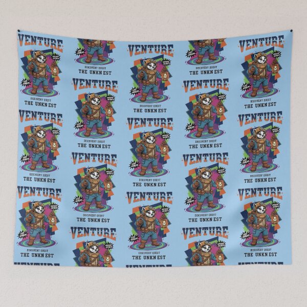 Item preview, Cosmic Explorer Bear – Lost Worlds Adventure Art designed and sold by Dogandesighn.
