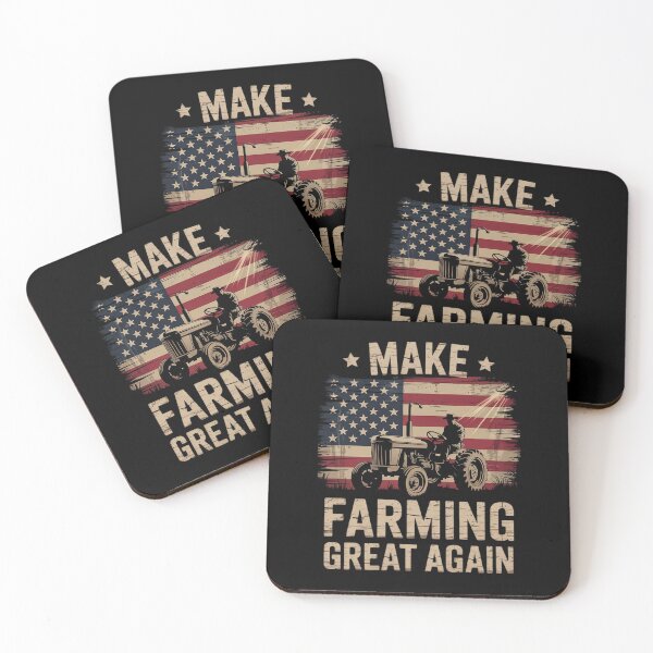 Item preview, American Flag Make Farming Great Again Farm For Farmers designed and sold by RsFilsingerArt.