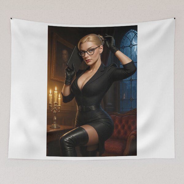 Item preview, Ilya with candelabra in elegant black attire designed and sold by CathryneDelamort.