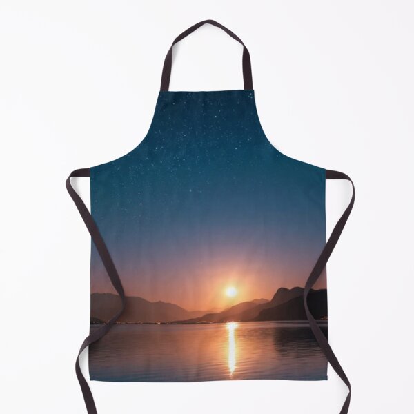 Item preview, Beautiful Sunset Over Calm Lake Water with Golden Reflections and Peaceful Sky designed and sold by LeoArt007.