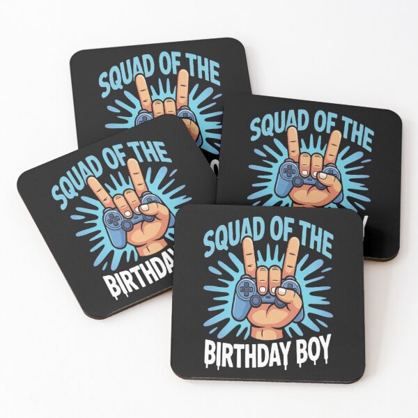 Item preview, Squad Of The Birthday Boy Video Game Party designed and sold by SignaturalGen.