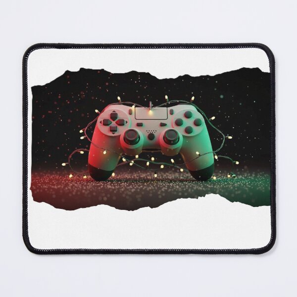 Item preview, Festive Neon Gamer Controller designed and sold by LoganDzign.