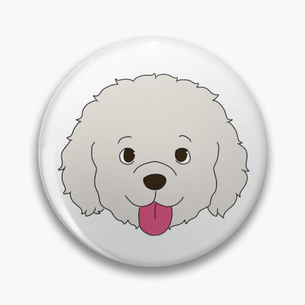 Item preview, Bichon Frisé – Cute Cartoon Dog Design designed and sold by Crack-in-Colors.