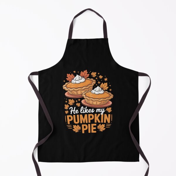 Item preview, He Likes My Pumpkin Pie Love Drum Stick Thanksgiving Couple designed and sold by VerseFarm.