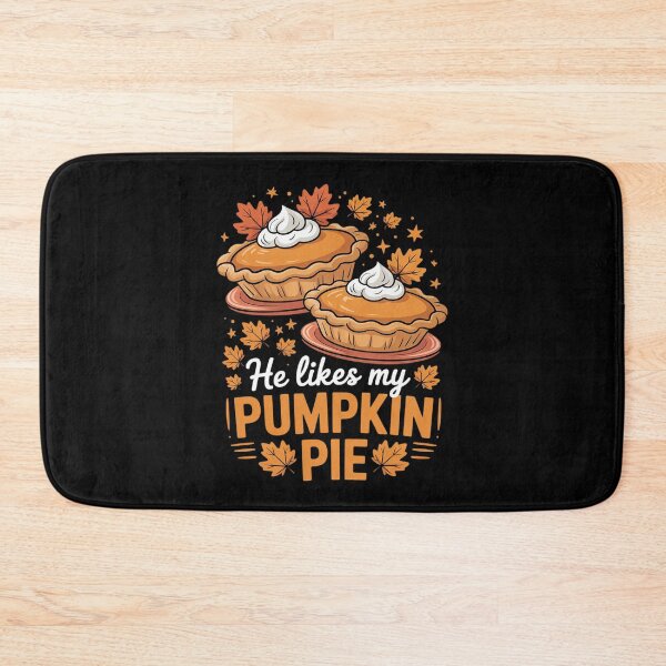 Item preview, He Likes My Pumpkin Pie Love Drum Stick Thanksgiving Couple  designed and sold by VerseFarm.