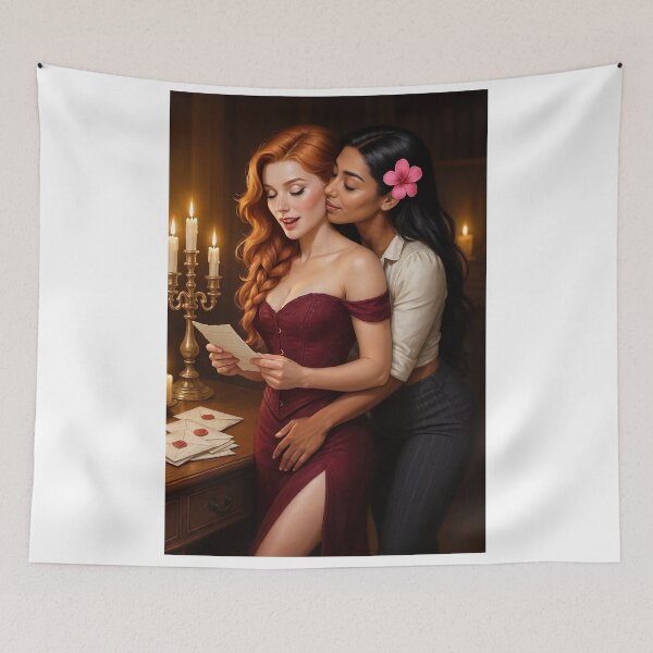 Item preview, Rowan x Shanti candleabra moment warm candlelight designed and sold by CathryneDelamort.
