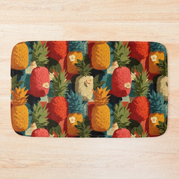 Item preview, Painted Harvest Pineapple Pattern designed and sold by SQSHD-Pineapple.