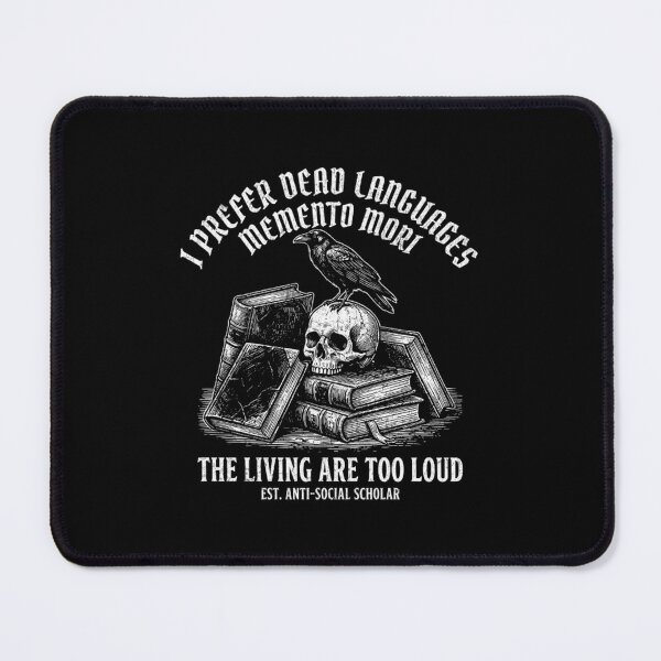 Item preview, Dark Academia Raven Skull Book Lover designed and sold by Mason-Pride.