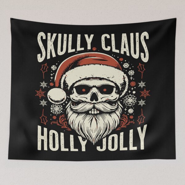 Item preview, Merry Skull Christmas with Skully Claus! designed and sold by Hot4Shirt.