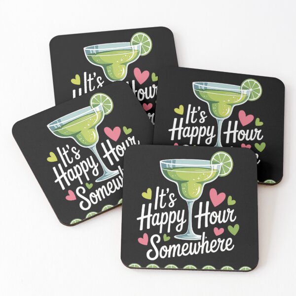 Item preview, It's Happy Hour Somewhere Drinking designed and sold by LacostCarl.