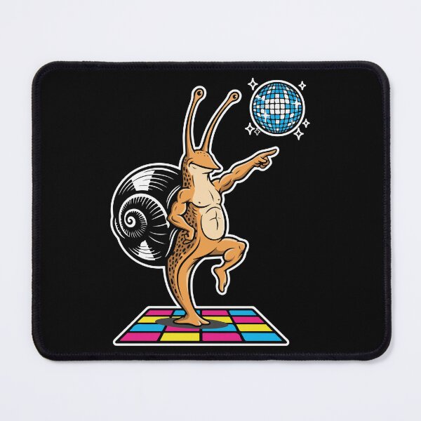Item preview, Disco Snail - cute dancing snail in a disco designed and sold by Prtina.