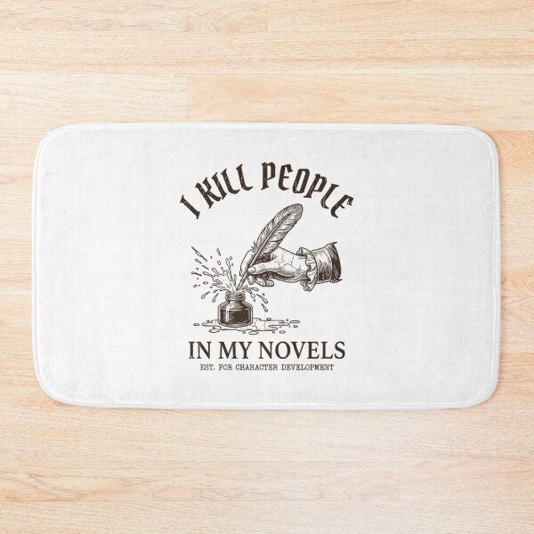 Item preview, Funny Author Character Development Quote designed and sold by Mason-Pride.