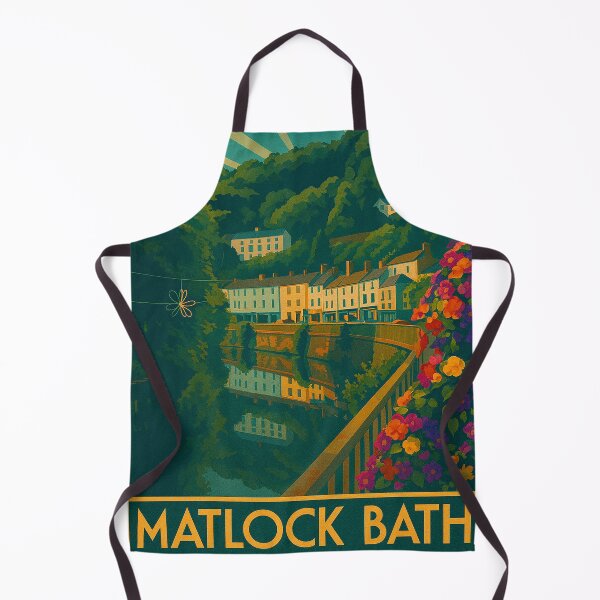 Item preview, Matlock Bath - Derbyshire Peak District designed and sold by The Deco Bureau.