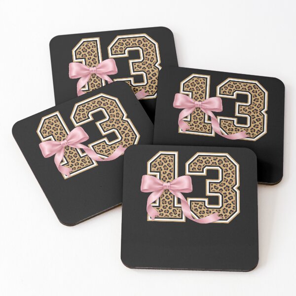Item preview, 13 Year Old Girl 13th Birthday Pink Coquette Bow Leopard  designed and sold by elderberry.