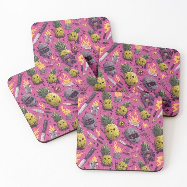 Item preview, Danger Pop Pineapple Pattern designed and sold by SQSHD-Pineapple.