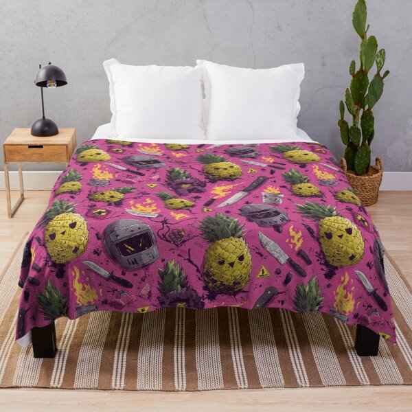 Item preview, Danger Pop Pineapple Pattern designed and sold by SQSHD-Pineapple.