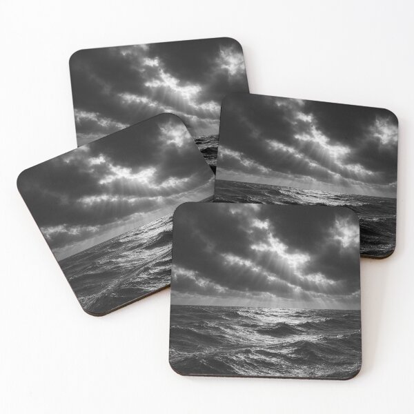 Item preview, Sunbeams over a stormy sea designed and sold by Sigtrix.