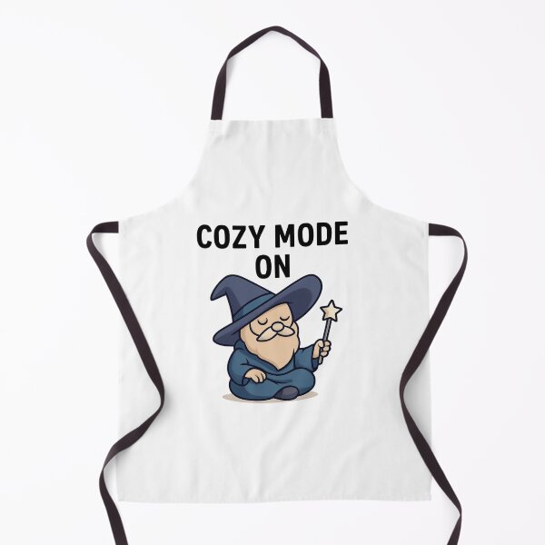 Item preview, Cozy Mode On Wizard designed and sold by Trend Drops Mad.